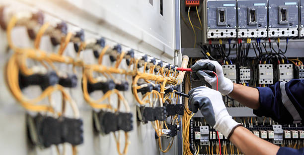 Professional Electrician technician working in Salem, IN